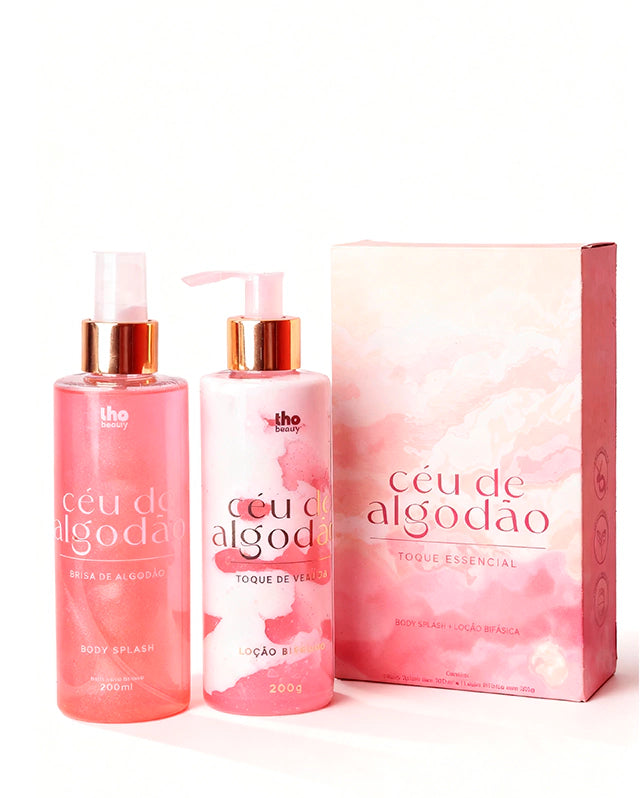 Kit Céu de Algodão: Body Splash + Loção Hidratante - comprar online
